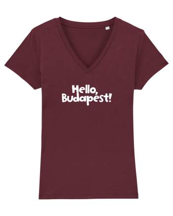 Hello Bucharest! UPS! - white Burgundy