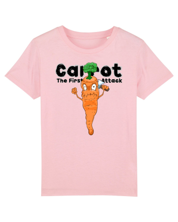 Carrot attack Cotton Pink