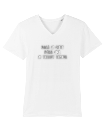 DACĂ AI CITIT PÂNĂ AICI, AI TRECUT TESTUL White