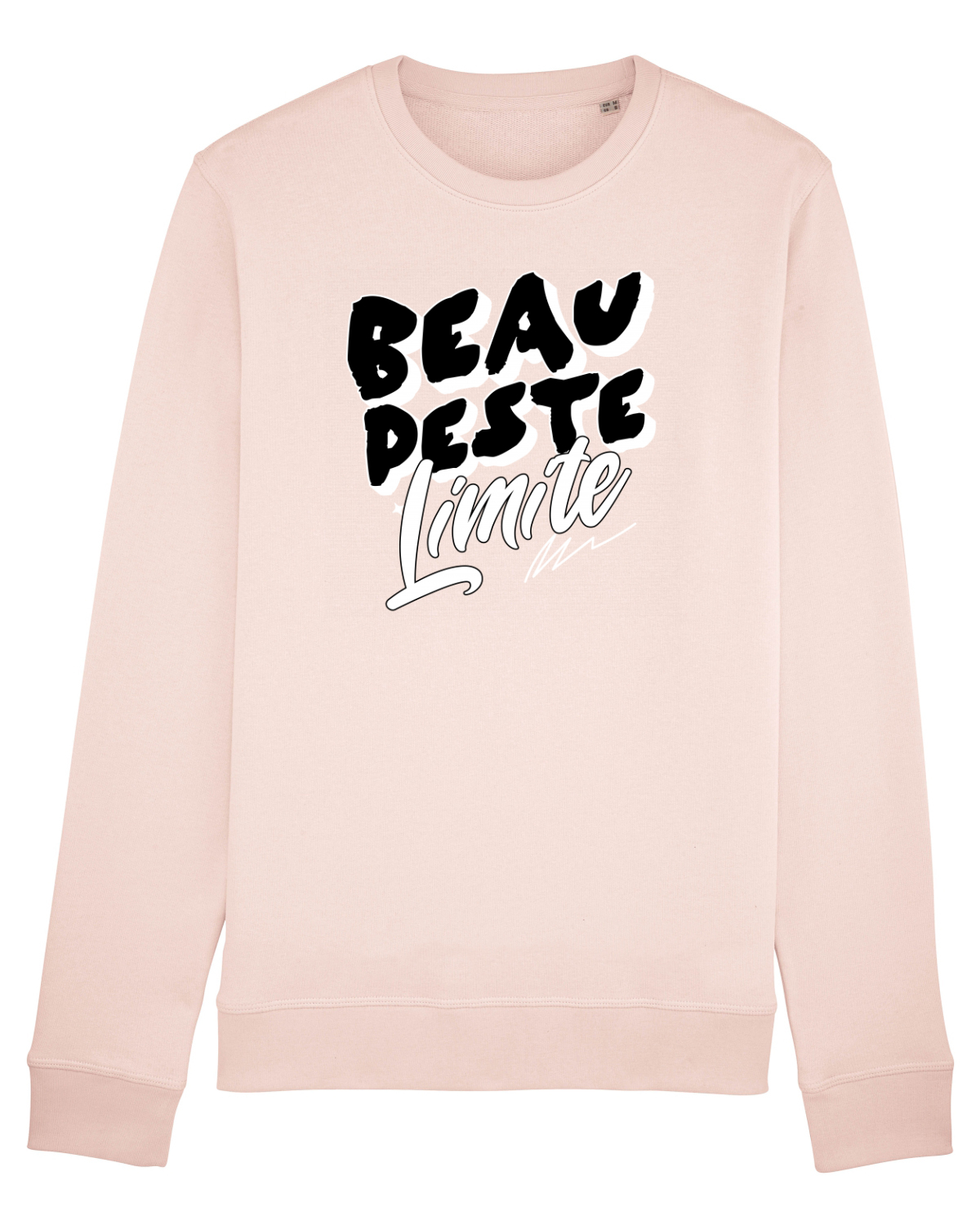 Bluză mânecă lungă Unisex Rise Candy Pink