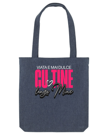 Dragobete & Valentine's Day - Viața e mai dulce cu tine lângă mine Midnight Blue