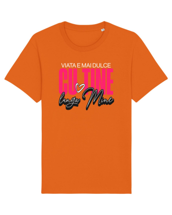 Dragobete & Valentine's Day - Viața e mai dulce cu tine lângă mine Bright Orange