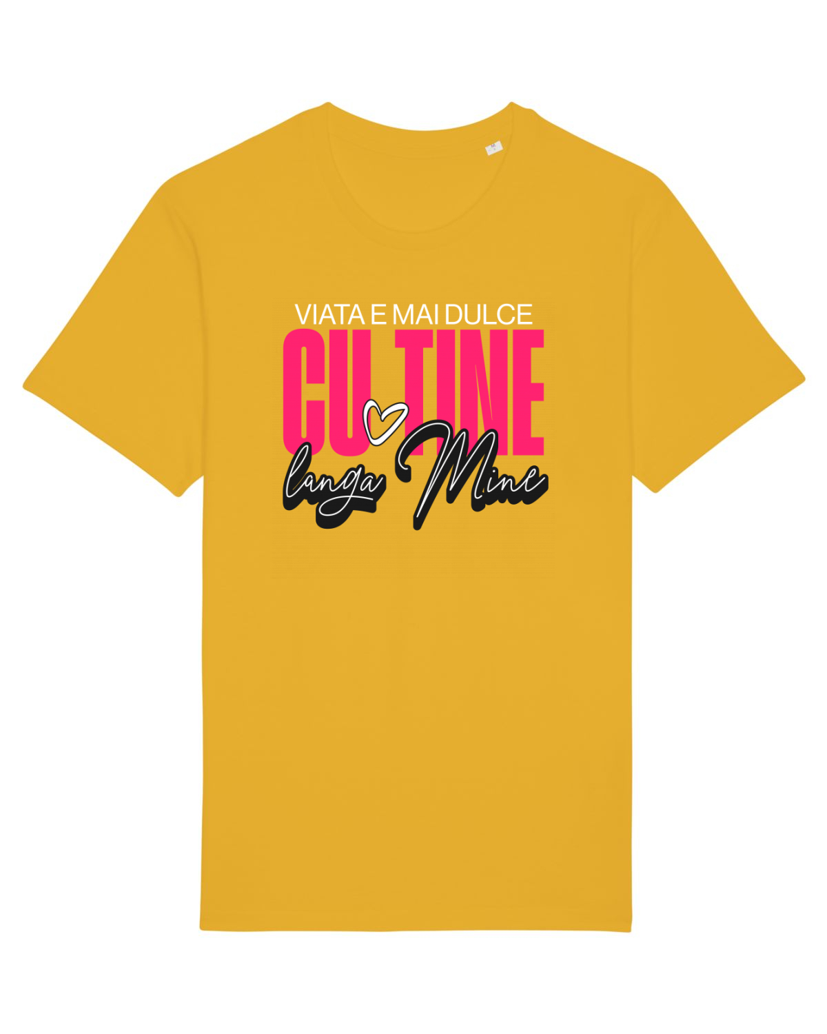 Tricou mânecă scurtă Unisex Rocker Spectra Yellow
