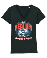 Off-road Pe dealuri - Aventura și natura Tricou mânecă scurtă guler V Damă Evoker