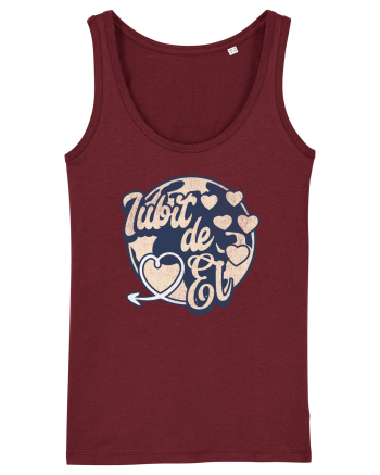 Iubit de el - Dragoste Dragobete Valentine's Day  Burgundy