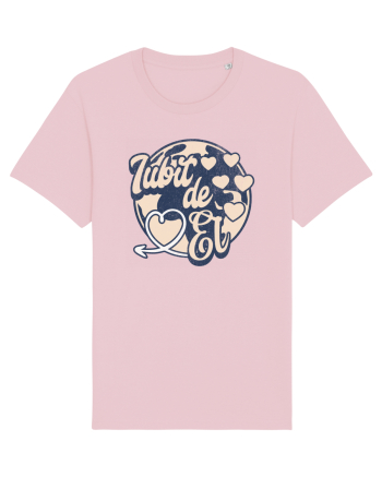 Iubit de el - Dragoste Dragobete Valentine's Day  Cotton Pink