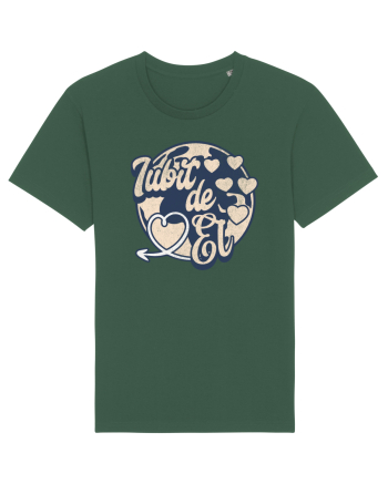 Iubit de el - Dragoste Dragobete Valentine's Day  Bottle Green
