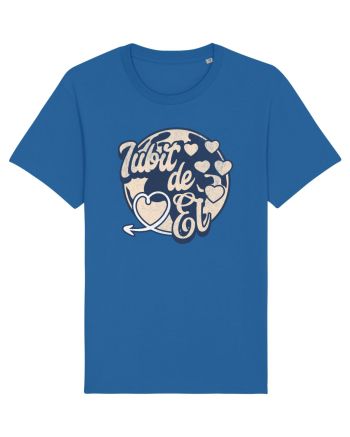 Iubit de el - Dragoste Dragobete Valentine's Day  Royal Blue