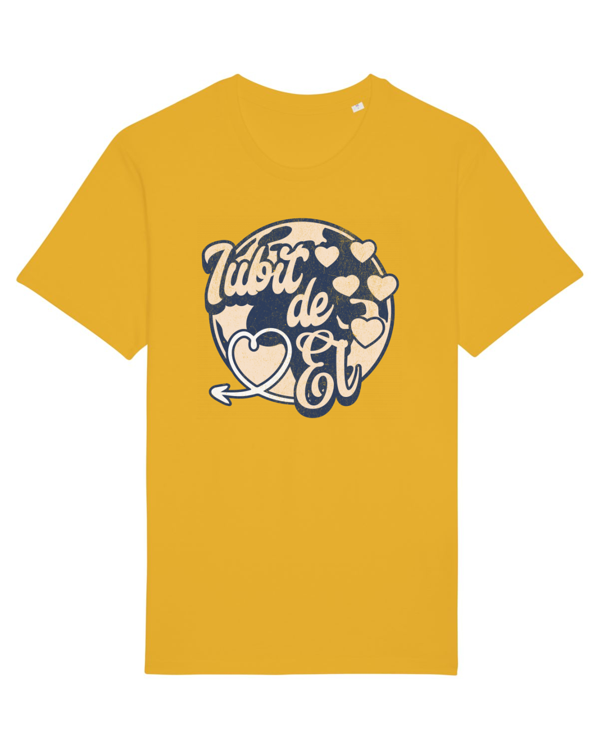 Tricou mânecă scurtă Unisex Rocker Spectra Yellow