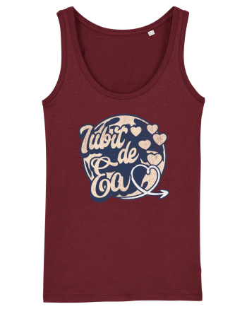 Iubit de ea - Dragoste Dragobete Valentine's Day  Burgundy
