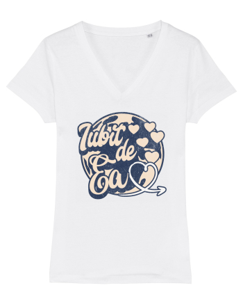 Iubit de ea - Dragoste Dragobete Valentine's Day  White