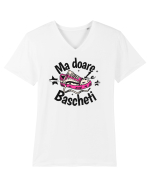 Mă doare la bascheți - Pentru ea Tricou mânecă scurtă guler V Bărbat Presenter