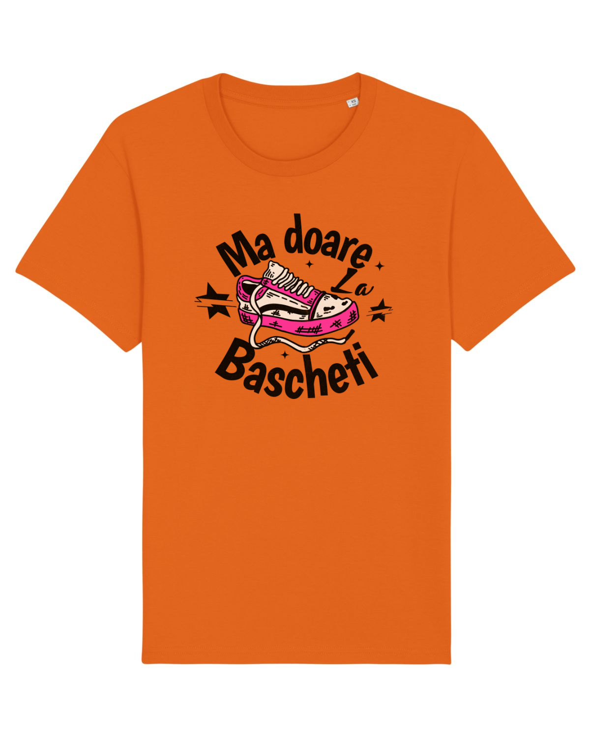 Tricou mânecă scurtă Unisex Rocker Bright Orange