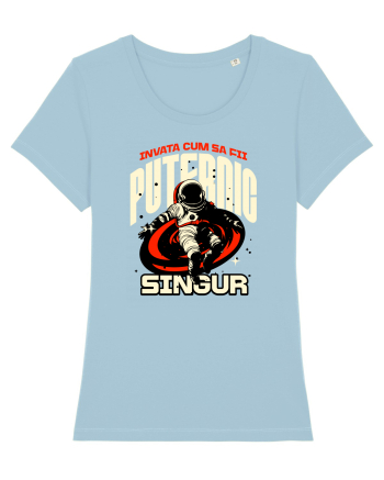 Motivational - Învață să fii puternic singur  Sky Blue