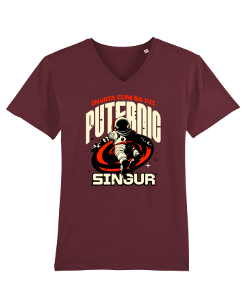 Motivational - Învață să fii puternic singur  Burgundy