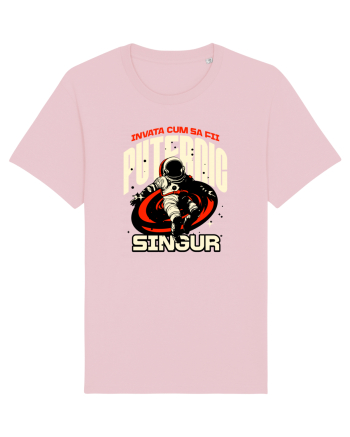 Motivational - Învață să fii puternic singur  Cotton Pink