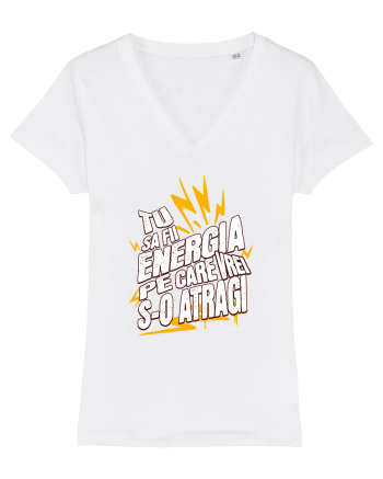 Motivatie- Tu sa fii energia pe care vrei s-o atragi White