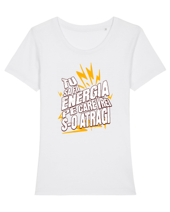 Motivatie- Tu sa fii energia pe care vrei s-o atragi White