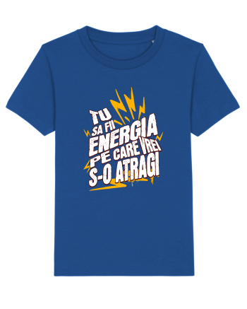 Motivatie- Tu sa fii energia pe care vrei s-o atragi Majorelle Blue