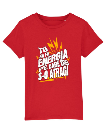 Motivatie- Tu sa fii energia pe care vrei s-o atragi Red