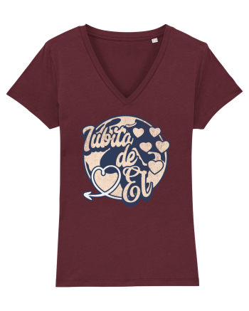 Dragoste - Iubita de el Dragobete Valentine's Day  Burgundy