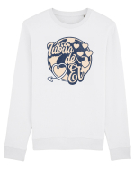 Dragoste - Iubita de el Dragobete Valentine's Day  Bluză mânecă lungă Unisex Rise