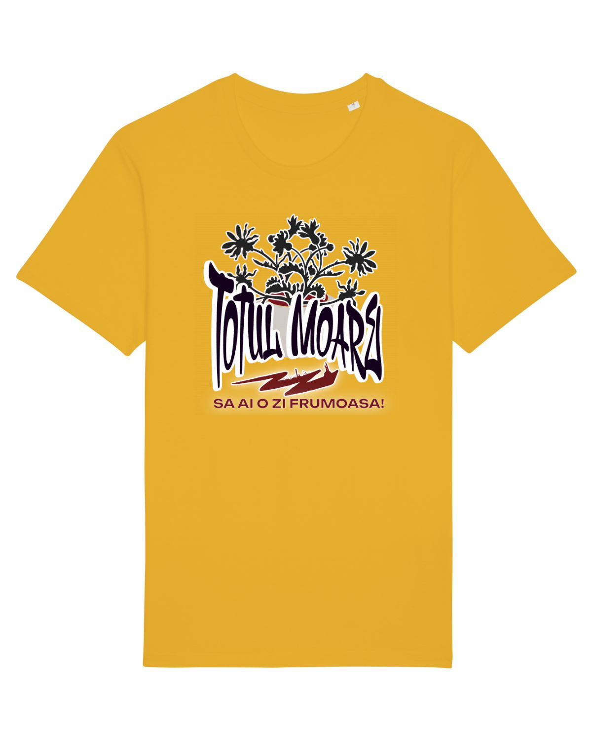 Tricou mânecă scurtă Unisex Rocker Spectra Yellow