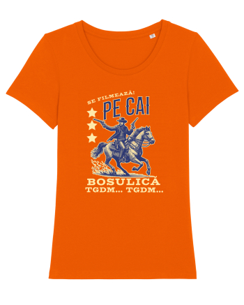 Pentru angajati - pe cai ca se filmează  Bright Orange