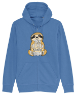 Lenes Sloth 365 zile pentru dormit Hanorac cu fermoar Unisex Connector