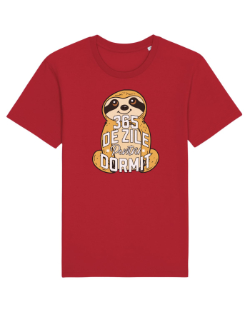 Lenes Sloth 365 zile pentru dormit Red