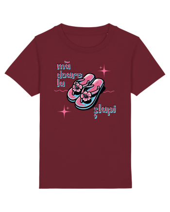 De plaja - mă doare la slapi, nepăsare  Burgundy