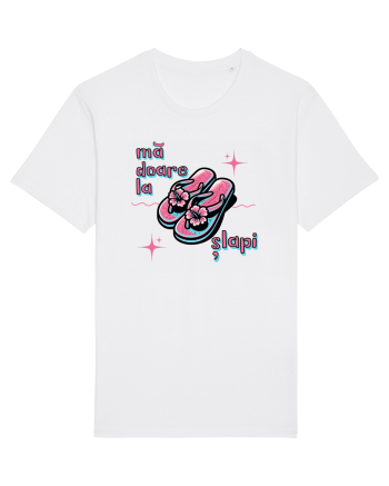 De plaja - mă doare la slapi, nepăsare  White