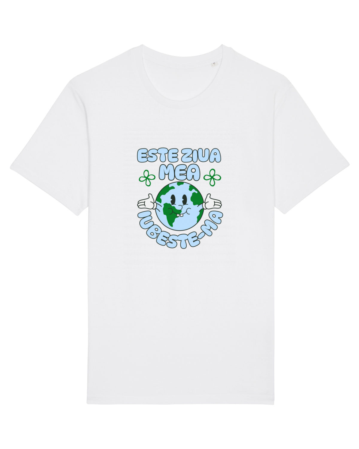 Tricou mânecă scurtă Unisex Rocker White