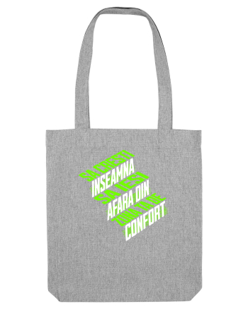 Motivational - Sa crești înseamnă să ieși din zona de confort  Heather Grey