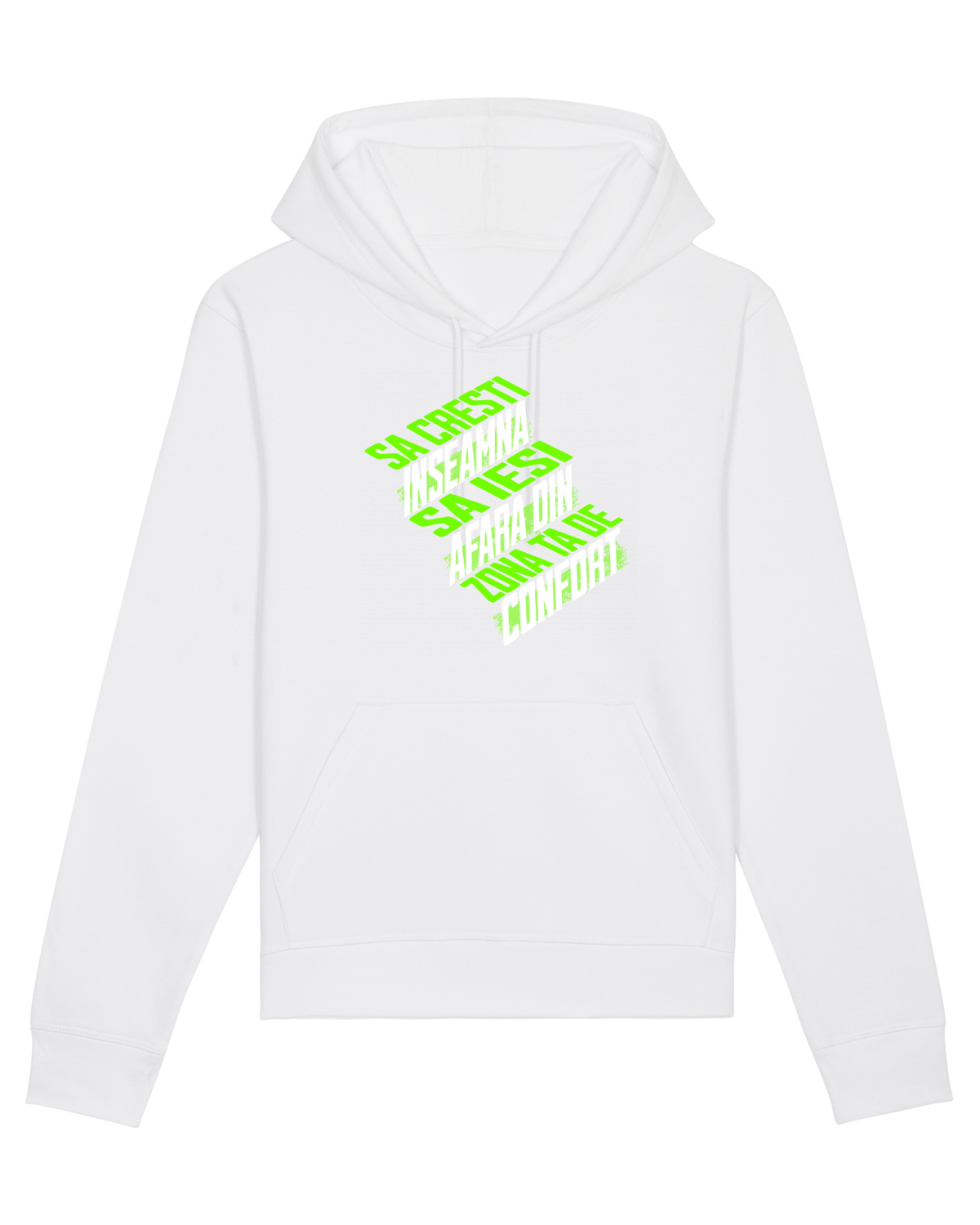 Hanorac Unisex Drummer White