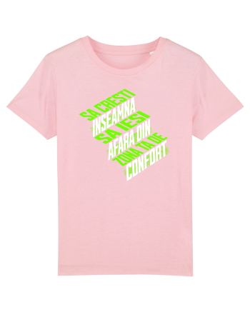 Motivational - Sa crești înseamnă să ieși din zona de confort  Cotton Pink