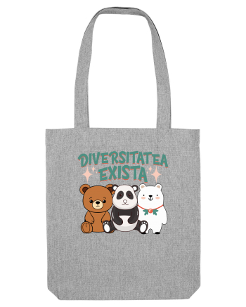 Diversitatea exista - un design cu ursi Heather Grey
