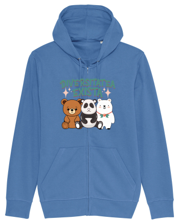 Diversitatea exista - un design cu ursi Bright Blue