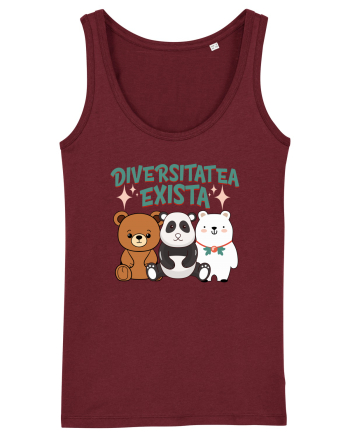 Diversitatea exista - un design cu ursi Burgundy