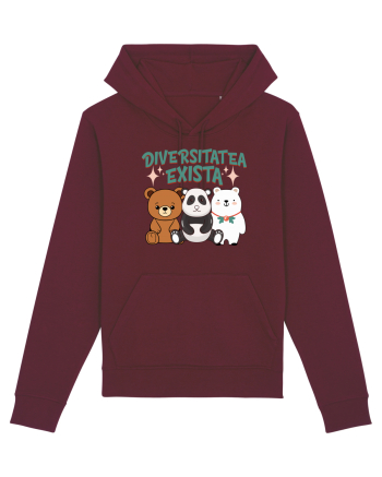 Diversitatea exista - un design cu ursi Burgundy