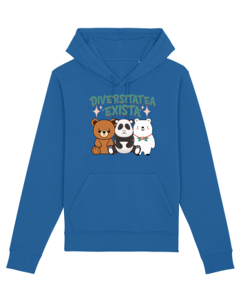 Diversitatea exista - un design cu ursi Royal Blue
