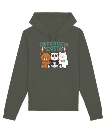 Diversitatea exista - un design cu ursi Khaki