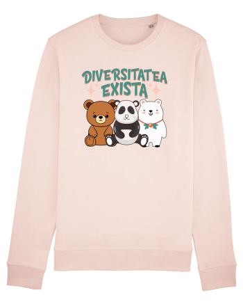 Diversitatea exista - un design cu ursi Candy Pink