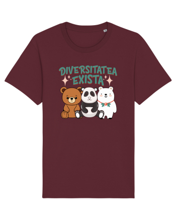 Diversitatea exista - un design cu ursi Burgundy