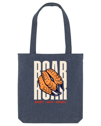 Dinozaur T-Rex Roar Dinosaur- Angry, Wild, Deadly  Midnight Blue