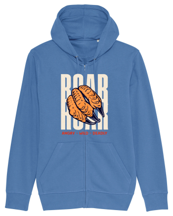 Dinozaur T-Rex Roar Dinosaur- Angry, Wild, Deadly  Bright Blue