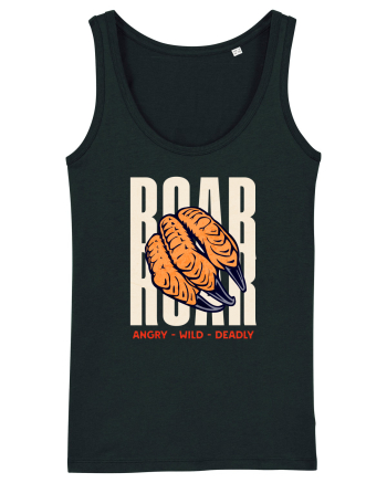Dinozaur T-Rex Roar Dinosaur- Angry, Wild, Deadly  Black
