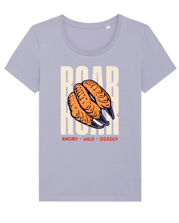 Dinozaur T-Rex Roar Dinosaur- Angry, Wild, Deadly  Lavender