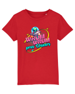 Extraterestru Alien- wrum wrum prin univers  Tricou mânecă scurtă  Copii Mini Creator