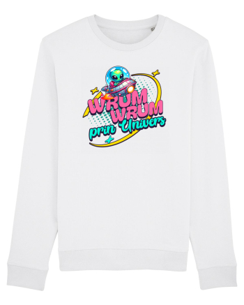 Extraterestru Alien- wrum wrum prin univers  White